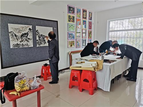 弦動丹青 藝匯鳳凰城——波若密工藝美術品書畫藝術交流筆會在河北唐山舉辦